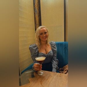 Black Gingham Puff Sleeve Corset Top